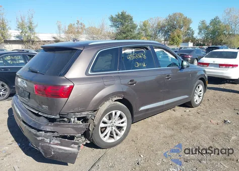 2018 Audi Q7 3.0T Premium from USA, damaged, VIN WA1LAAF74JD037321